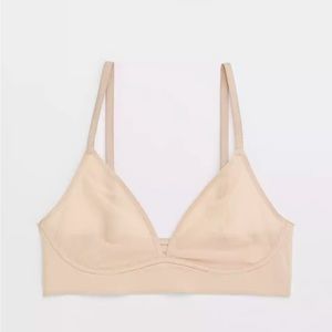 Aerie Smoothez Mesh Bralette Size Large